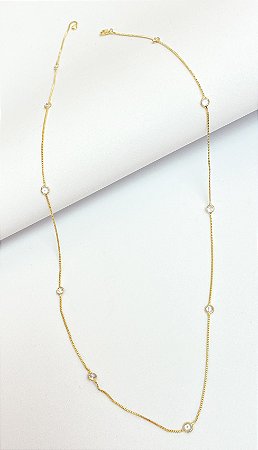 Colar longo tiffany
