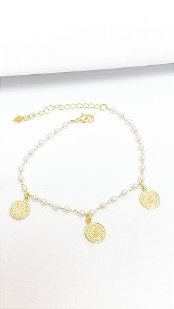 Pulseira Pérolas São Bento