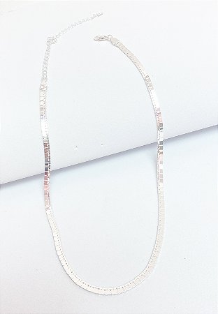 Choker Fita Escama Luxo