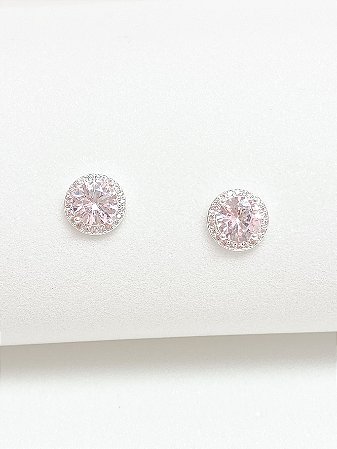 Brinco inspiração swarovski