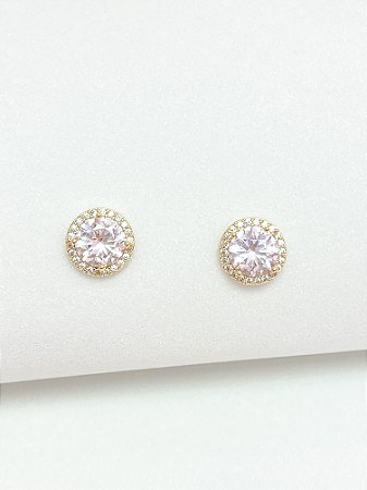 Brinco inspiração swarovski