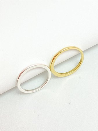 Anel aliança básica
