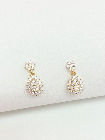 Brinco gota princesa