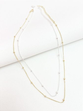 Gargantilha Bolinhas