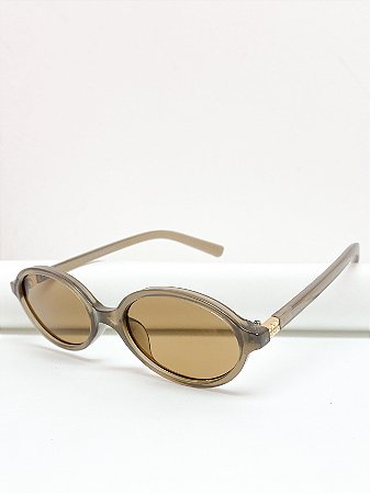 Óculos inspiração Miu Miu marrom