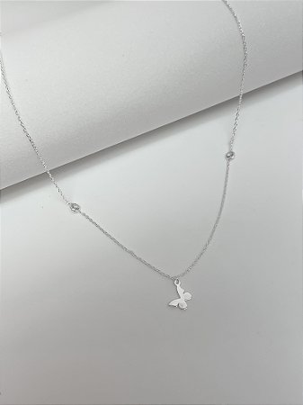 Colar Borboletinha Luz