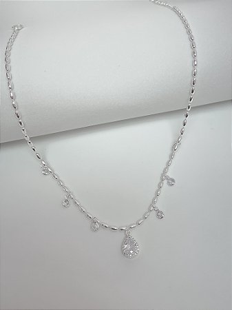 Gargantilha Gota Luxo