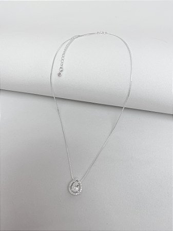 Colar Gota Luxo