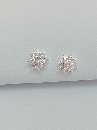 Brinco Margarida zirconias