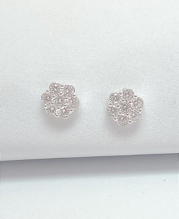 Brinco florzinha joalheria
