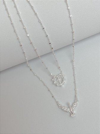 Escapulário Espírito Santo luxo