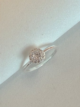 Anel solitário joalheria