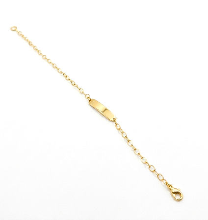 Pulseira plaquinha menina