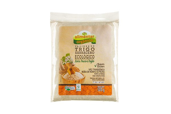 Farinha de trigo sarraceno orgânica 500g Alimentar