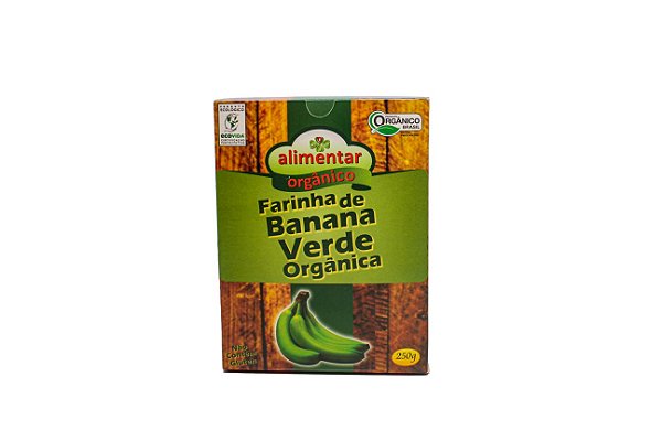 Farinha de banana verde orgânica 250g Alimentar