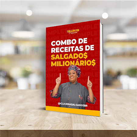 Apostila RECEITAS DE SALGADOS MILIONÁRIOS
