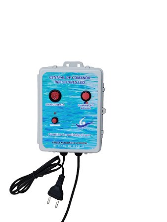Caixa de Comando para Refletores de LED RGB  em Piscinas, Potencia 36W