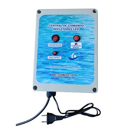 Caixa de Comando para Refletores de Led RGB em Piscinas 180W