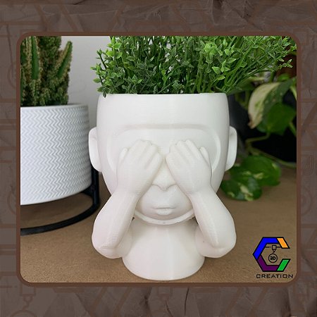 CACHEPOT MONKEYS NÃO VÊ