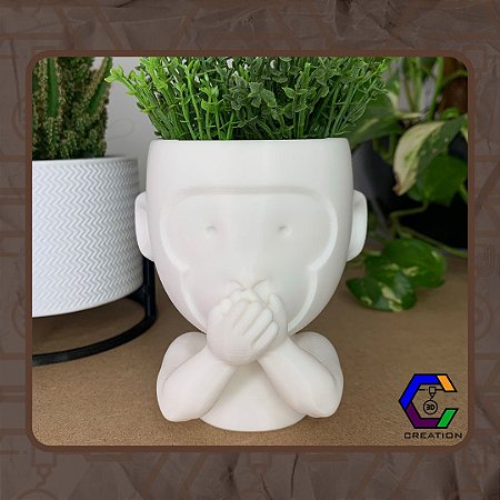 CACHEPOT MONKEYS NÃO FALA