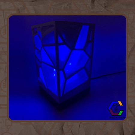 LUMINÁRIA GEOMETRICA RGB