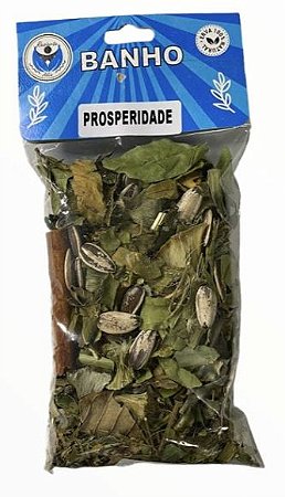BANHO DE ERVAS PROSPERIDADE CARTELA COM 10 PACOTES