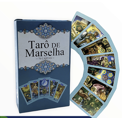 BARALHO TAROT DE MARSELHA 78 CARTAS (BOUTIQUE)