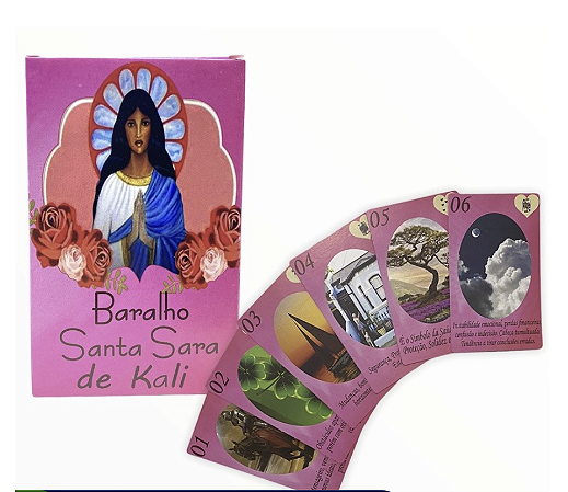 TAROT SANTA SARA KALI (CAIXA ROSA)