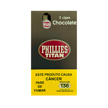 PHILLIES TITAN CHOCOLATE DISPLAY 10 MAÇOS