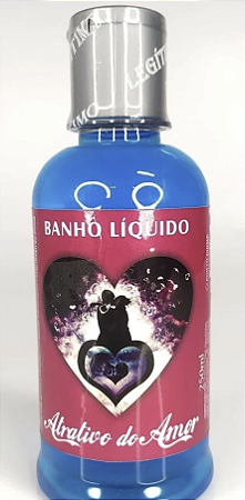 BANHO LÍQUIDO 250 ML ATRATIVO DO AMOR