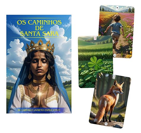 OS CAMINHOS DE SANTA SARA (PLASTIFICADO)
