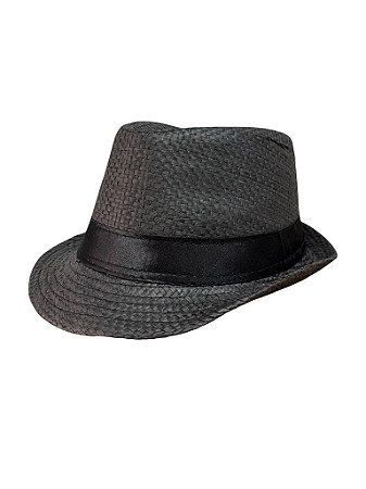 CHAPÉU MALANDROS PRETO / FITA PRETA