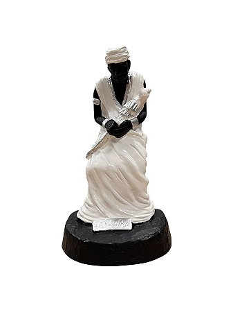 IMAGEM DE GESSO ORIXÁ OXALUFA 25 CM