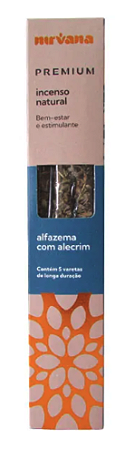 INCENSO NIRVANA ALFAZEMA COM ALECRIM PREMIUM