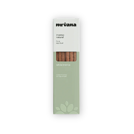 INCENSO NIRVANA SÁLVIA BRANCA