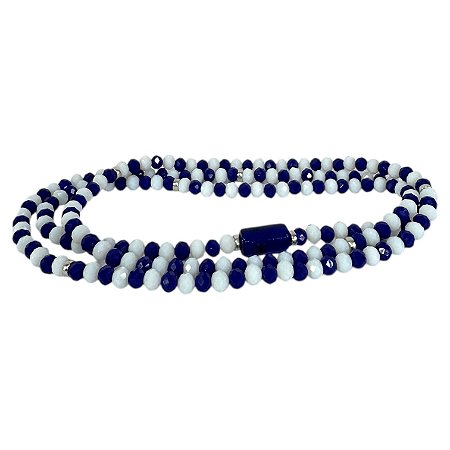 GUIA ESPECIAL BRANCA E AZUL ESCURO