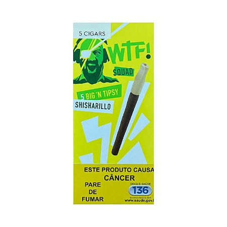 CHARUTO PITEIRA MADEIRA FRUTAS LIMÃO 5UN