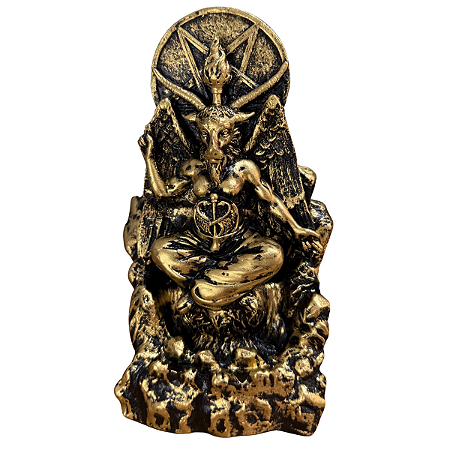 IMAGEM DE GESSO BELZEBU