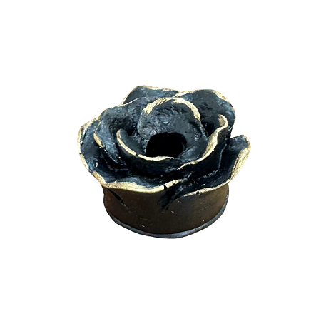 SUPORTE CIGARRO RESINA ROSA PRETA