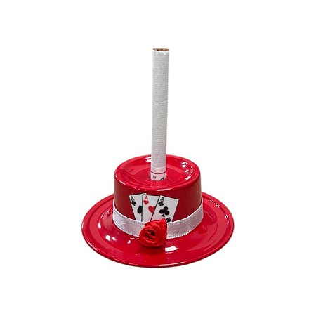 SUPORTE DE CIGARRO CHAPÉU VERMELHO