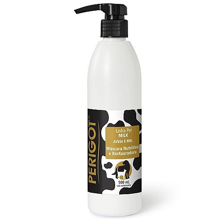 Máscara Nutritiva Aveia E Mel Milk Perigot - 500 ml