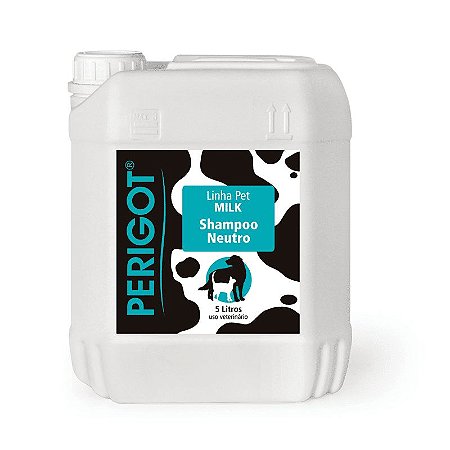 Shampoo Neutro Milk Perigot Cães e Gatos - 5 L