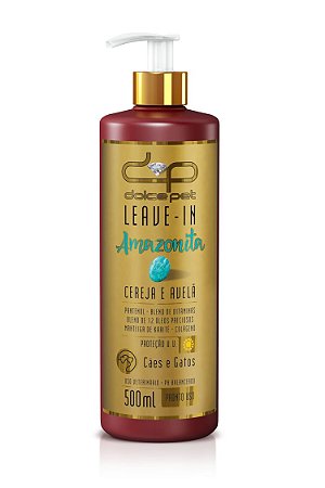 Leave in Cereja e Avelã Dolce Pet Cães e Gatos - 500 ml