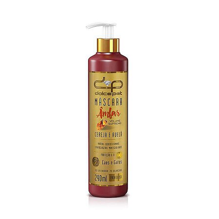 Máscara Hidratação Volume Supremo Cereja e Avelã Dolce Pet - 290 ml
