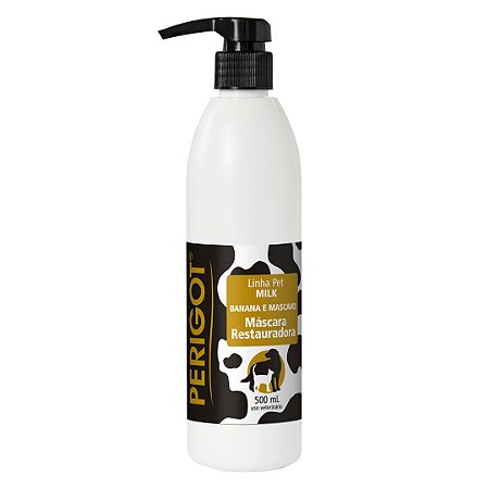 Máscara de Hidratação Banana e Mascavo Milk Perigot - 500 ml