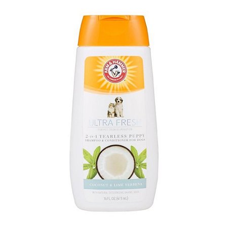 Shampoo e Condicionador Anti Lágrimas para Filhotes Arm & Hammer Cães - 473 ml