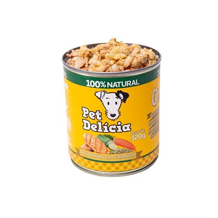 Pet Delicia Risotinho de Frango Alimentação Úmida para Cães - 320g