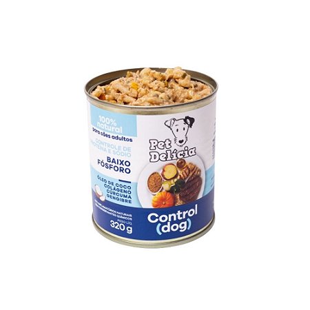 Pet Delicia Control Dog Alimentação Úmida para Cães - 320g