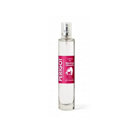 Perfume Colonia Perigot Morango Silvestre Cães e Gatos - 50 ml