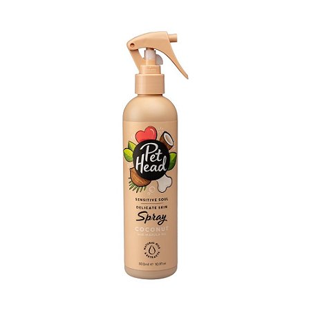 Spray Pet Head Sensitive Soul Para Peles Sensíveis Banho a Seco 300ml